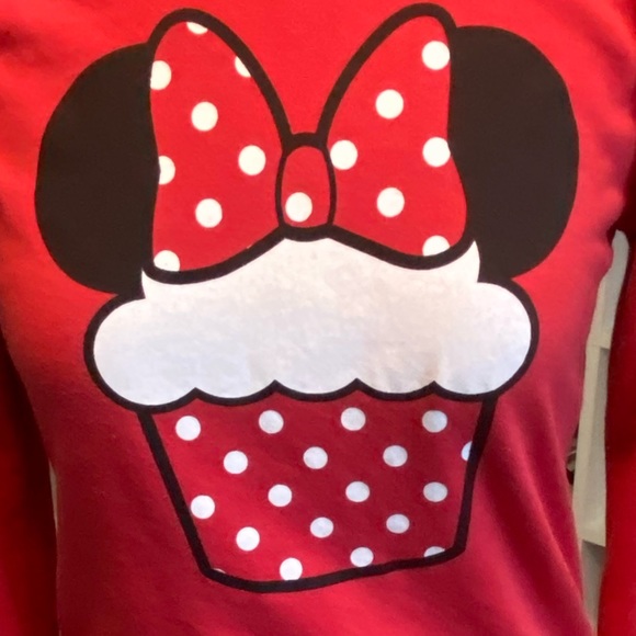 Minnie Mouse Cupcake Crewneck Sweatshirt - Picture 2 of 3